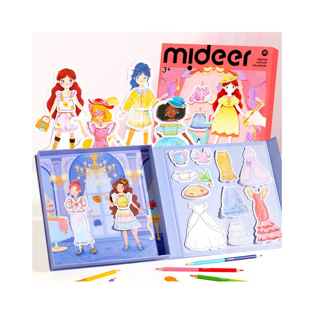2_Radosais-apgerbu-dizaina-komplekts-Sparkling-Ball,-Mideer