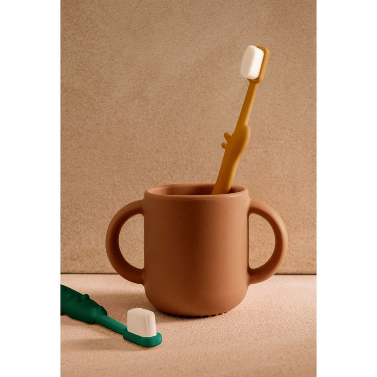 2_Zobubirstes-Fabio-Classic-Toddler-toothbrush,-Pale-tuscany--Sandy,-2-gab