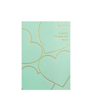 Kartīte Gold Hearts