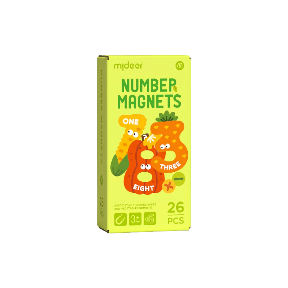Magnetu-komplekts-Numbers,-Mideer