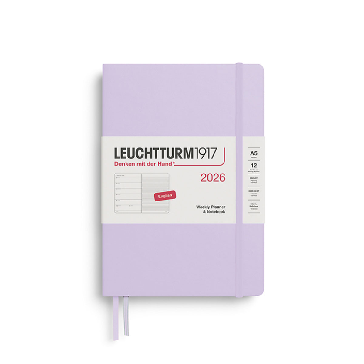 Planotajs-2026,-Lilac,-A5,-Weekly-&-Notebook,-Leuchtturm1917