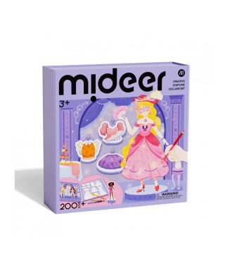 Radošais apģērbu dizaina komplekts Sparkling Ball, Mideer
