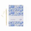 3_Piezimju-gramata-Toile-De-Jouy,-Blue,-One-Line-a-day,-Jungle,-A-Journal