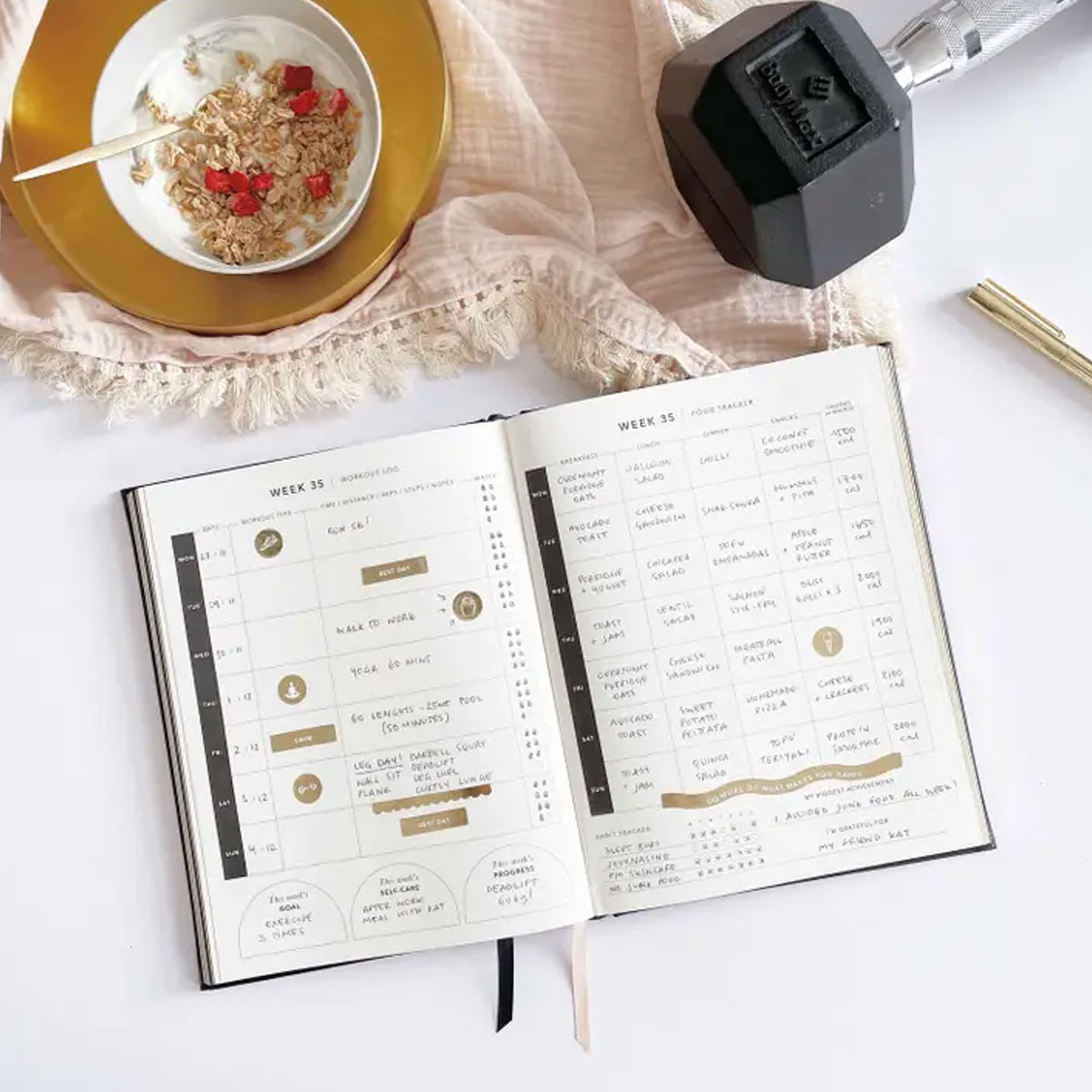 9_Planotājs-Fitness-Planner,-Workout-and-Meal-Planner,-Curve,-Blush-and-Gold