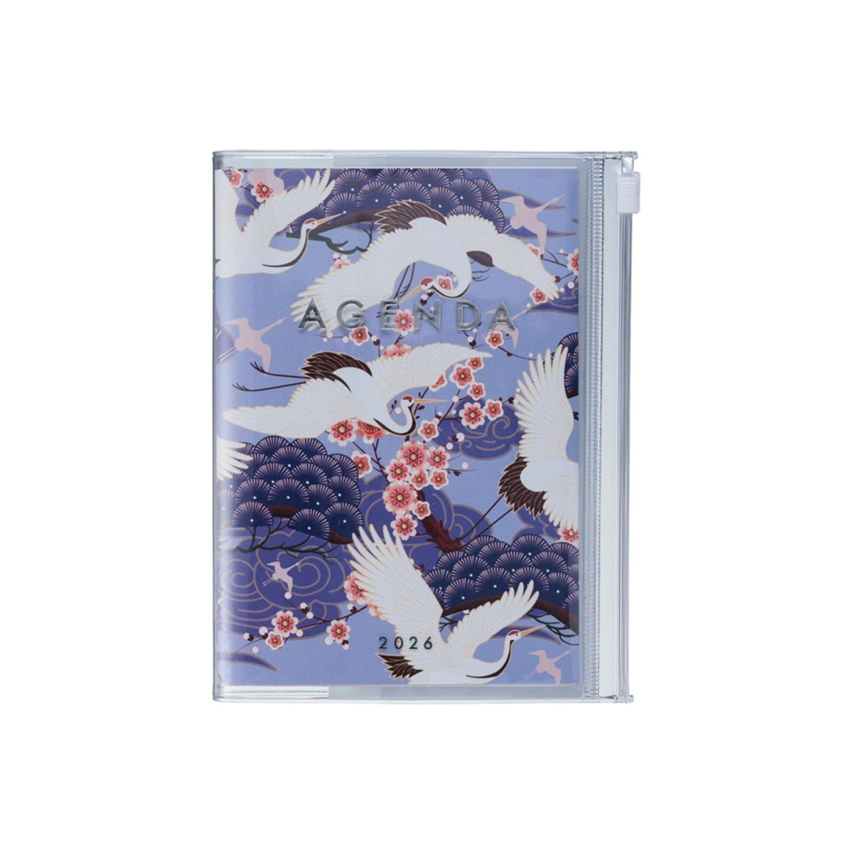 Akademiskais-planotajs-A5,-Japan--Birds-Purple,-2025_2026,-Weekly-Vertical,-Marks