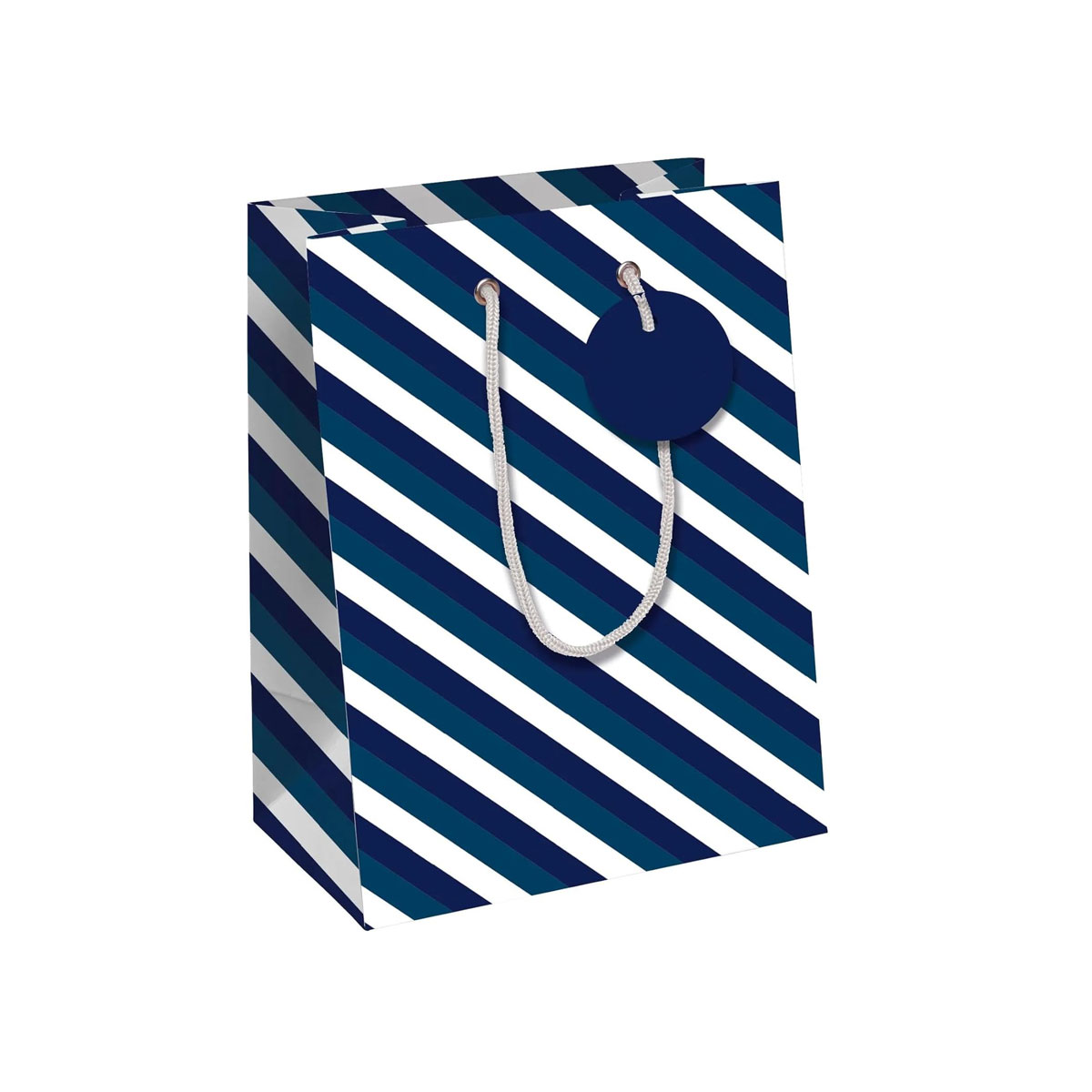 Davanu-maisins-Blue-Lines,-Medium-bag,-21.5-cm-x-10-cm-x-25-cm