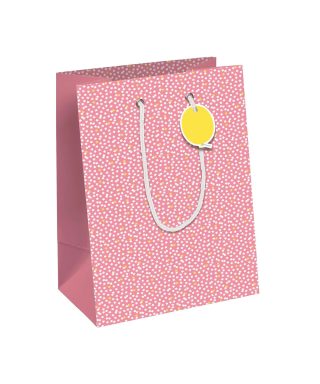 Dāvanu maisiņš Fairy Pink, Medium bag, 21.5 cm x 10 cm x 25 cm