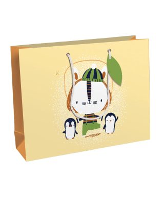 Dāvanu maisiņš Penguin Friends, Shopper bag, 37 cm x 11.5 cm x 27.5 cm