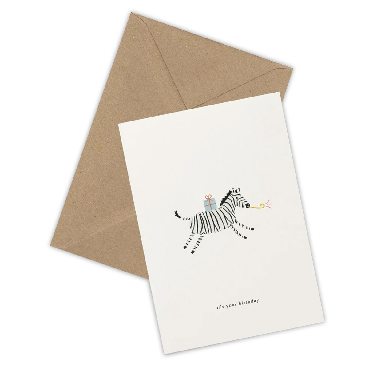 Kartite-Birthday-Zebra,-Kartotek