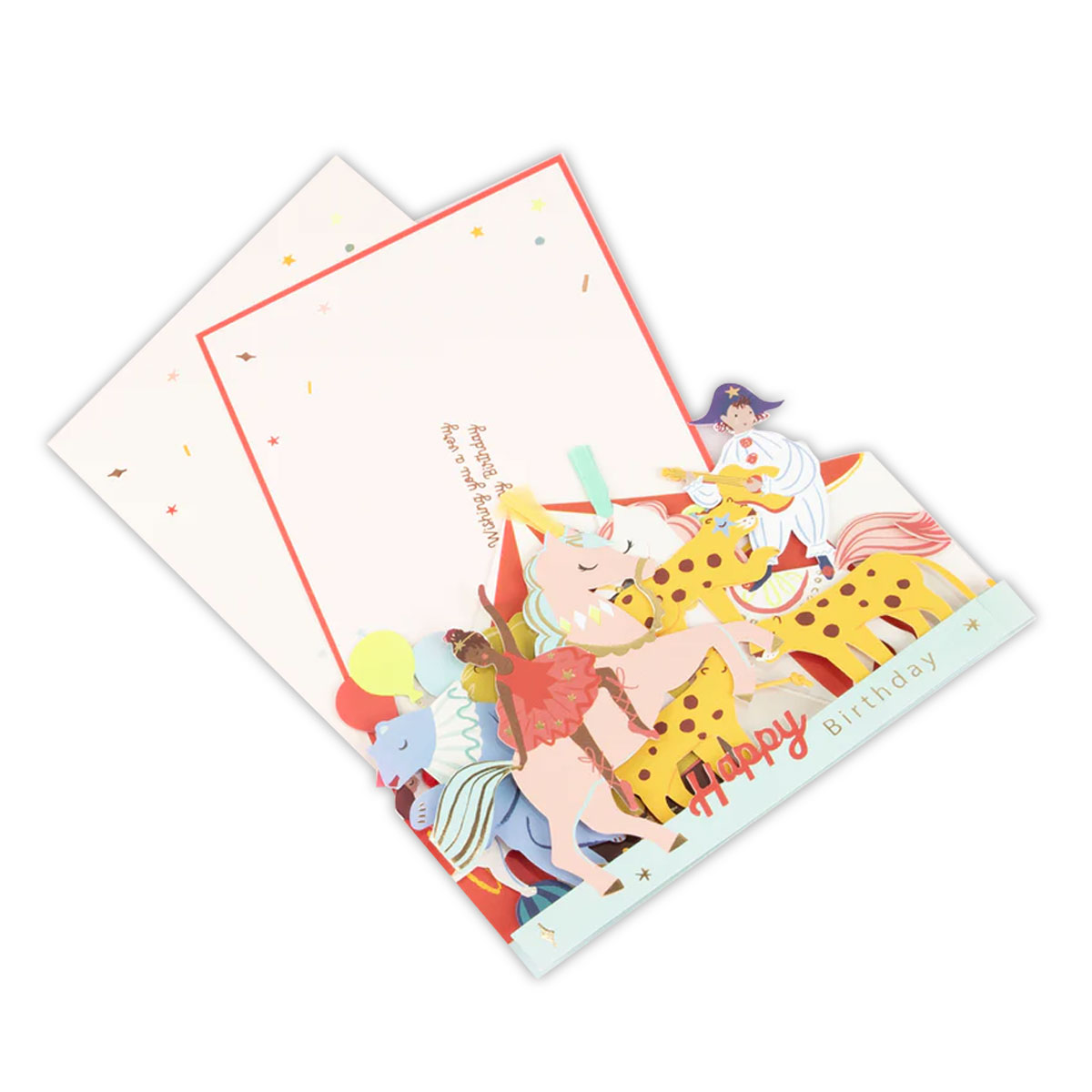 Kartite-Circus-Concertina-Card,-Meri-Meri