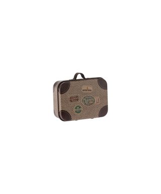 Metāla čemodāns Micro suitcase, Off White, Maileg