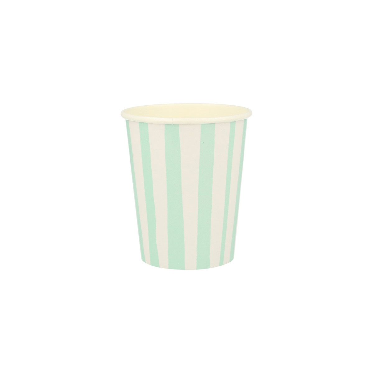 Papira-kruzites-Mint-Stripe-Cups,-8-gab-,-Meri-Meri