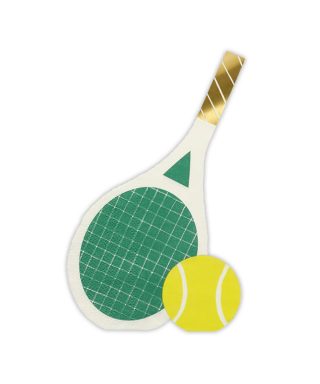 Papīra salvešu komplekts Tennis, 16 gab , Meri Meri