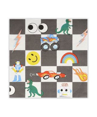 Papīra salvešu komplekts Toybox Icon, Large, 16 gab , Meri Meri