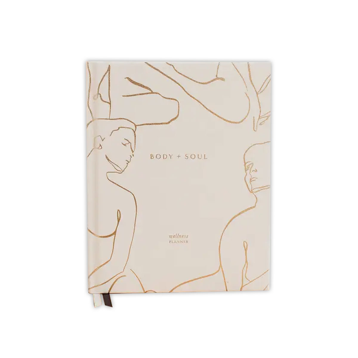 Piezimju-gramata-Body-+-Soul-Wellness-Journal,-Blush-and-Gold