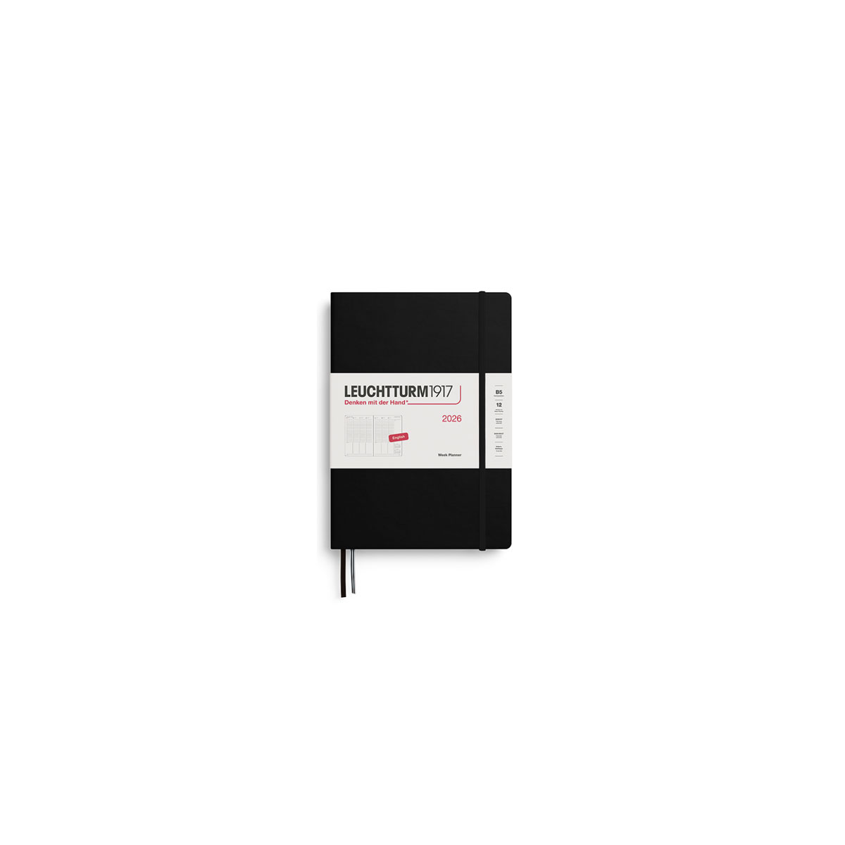 Planotajs-2026,-Black,-Week,-Composition,-B5,-Leuchtturm