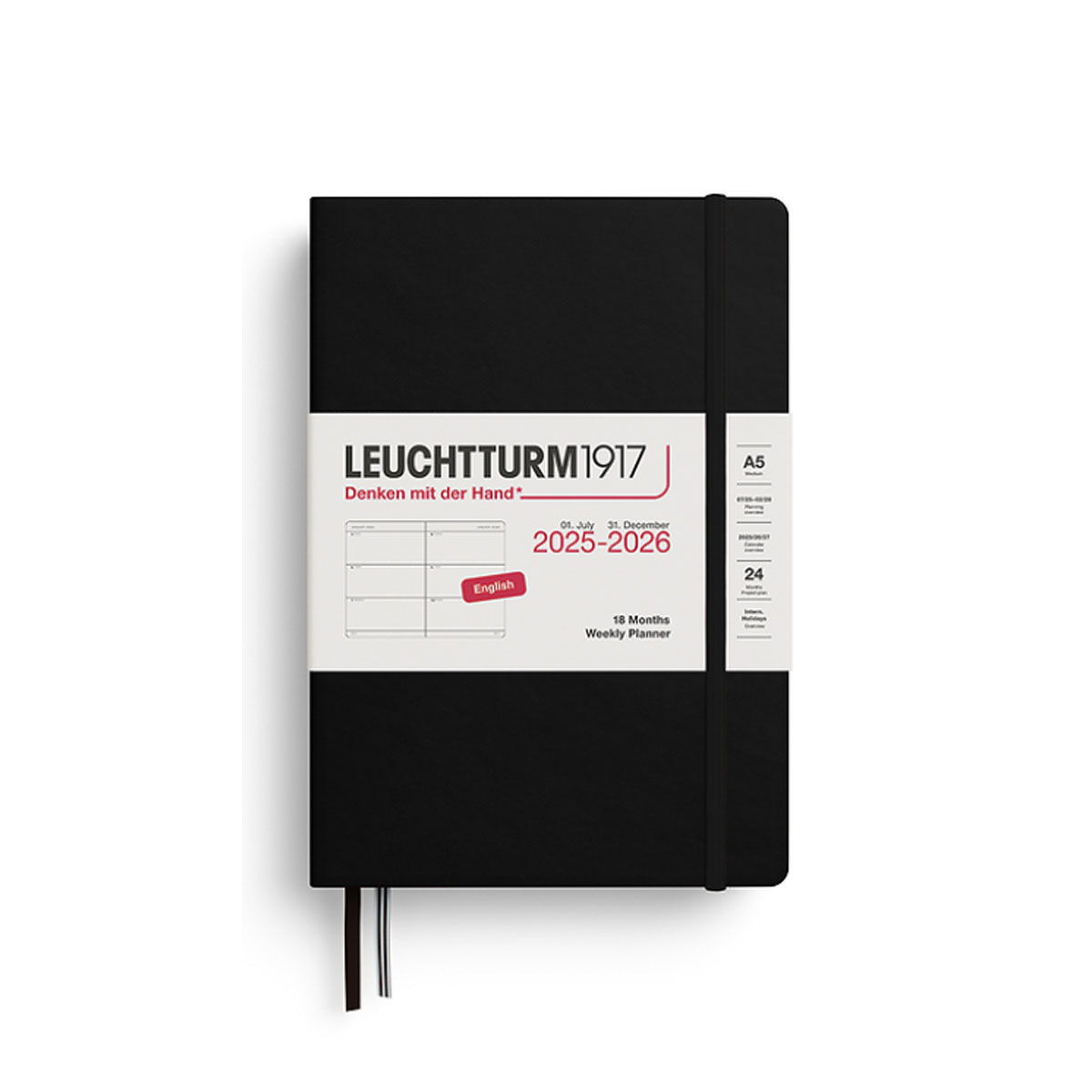 Planotajs-2026,-Weekly,-18-months,-Black,-A5,-Leuchtturm1917