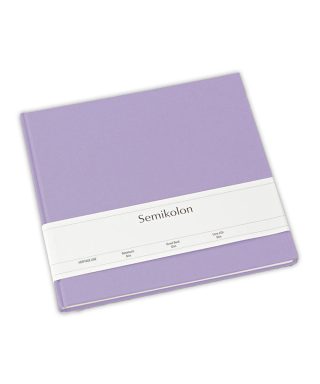 Viesu grāmata Lilac, Slim Guest Book, Semikolon
