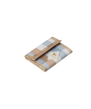 Maks Cottage Blue Checks Wallet, Fabelab