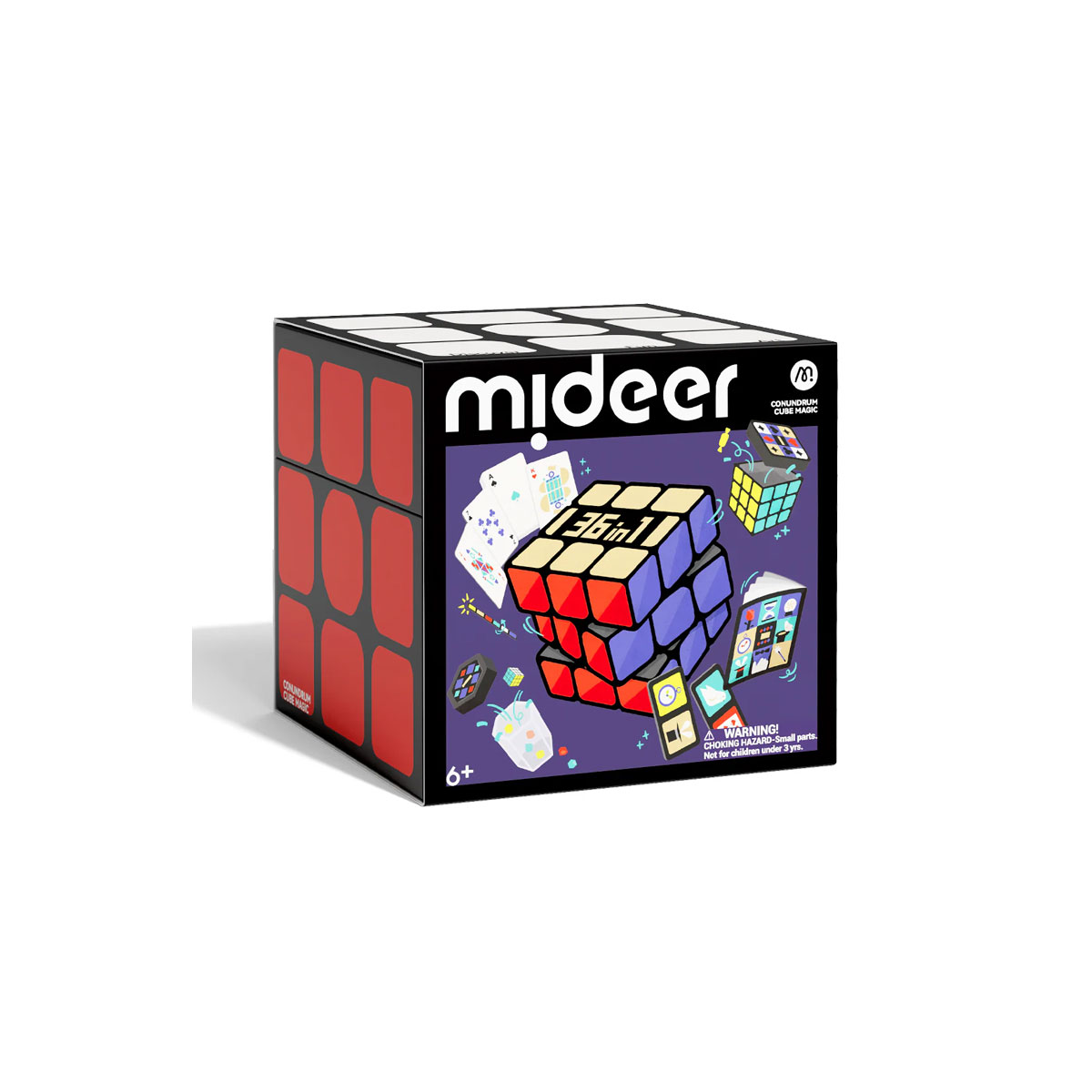 Burvju-triku-un-miklu-komplekts-Cube,-Mideer