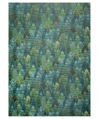 Dāvanu iesaiņojamais papīrs Forest, 70 cm x 100 cm, L loksne