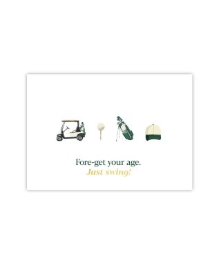 Kartīte Fore-get Your age, Golf Stories, Manilla