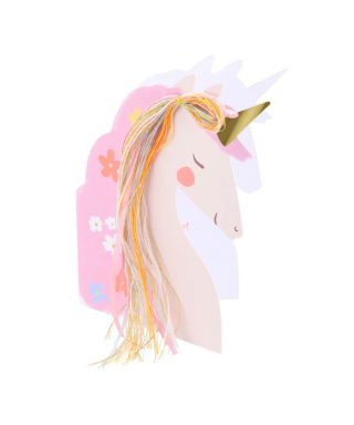 Kartīte Unicorn Birthday Card, Meri Meri