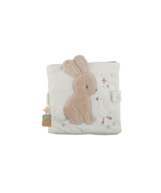 Mazuļa aktivitāšu grāmata Newborn Naturals, Bunny, Little Dutch
