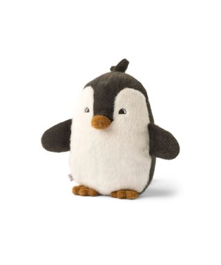 Mīkstā rotaļlieta Berto Penguin, Sandy / Dark grey, Liewood