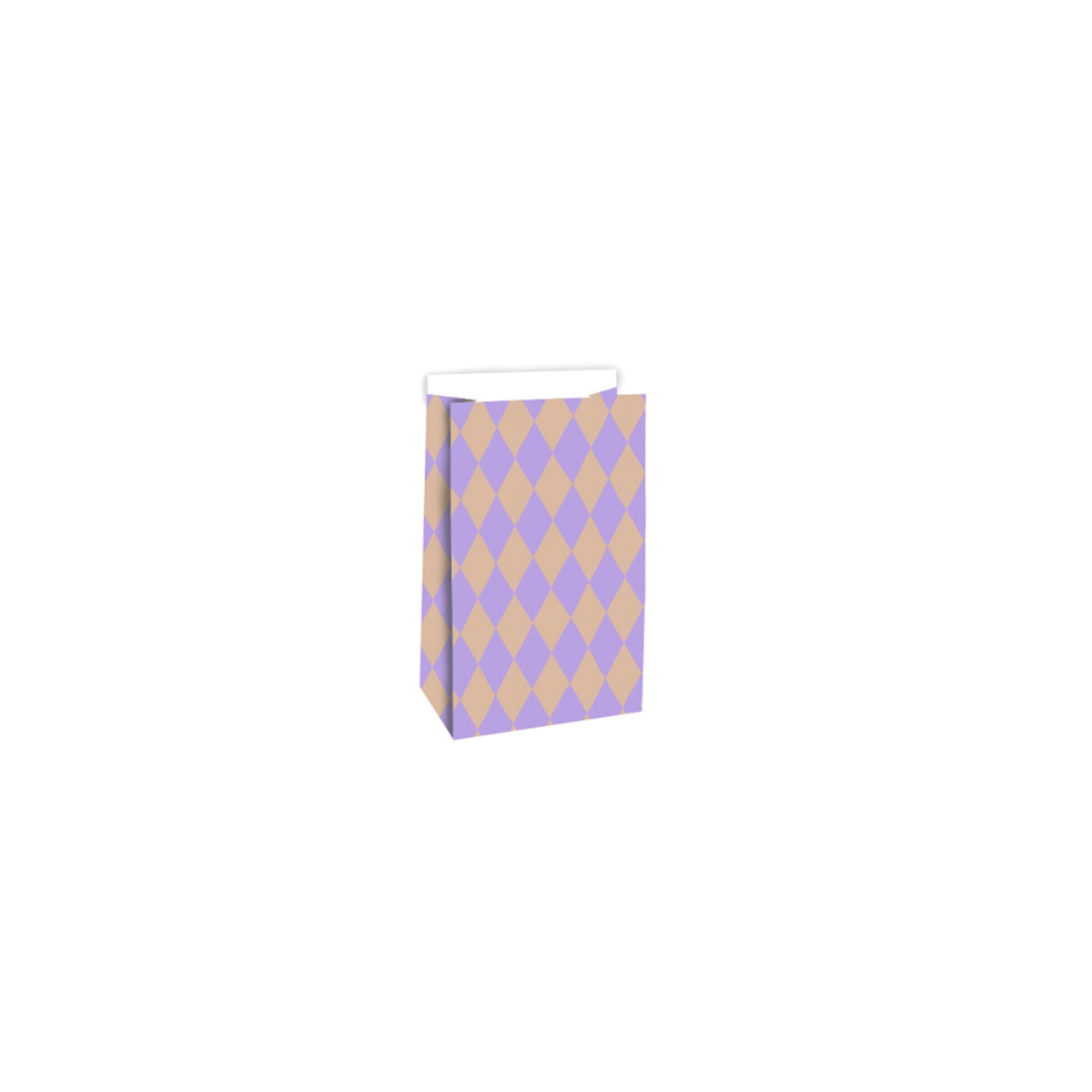 Papira-tuta-Harlequin-Lilac_Nude,-7-cm-x-4-cm-x-13-cm