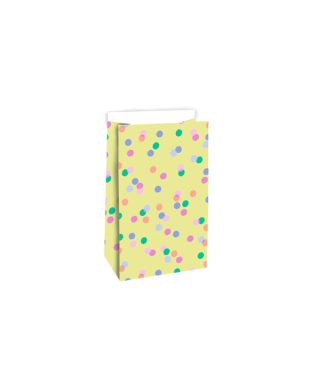 Papīra tūta Party Confetti Yellow, 12 cm x 7 cm x 19 cm