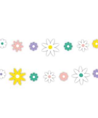 Papīra virtene Daisies, 3 m., My Little Day