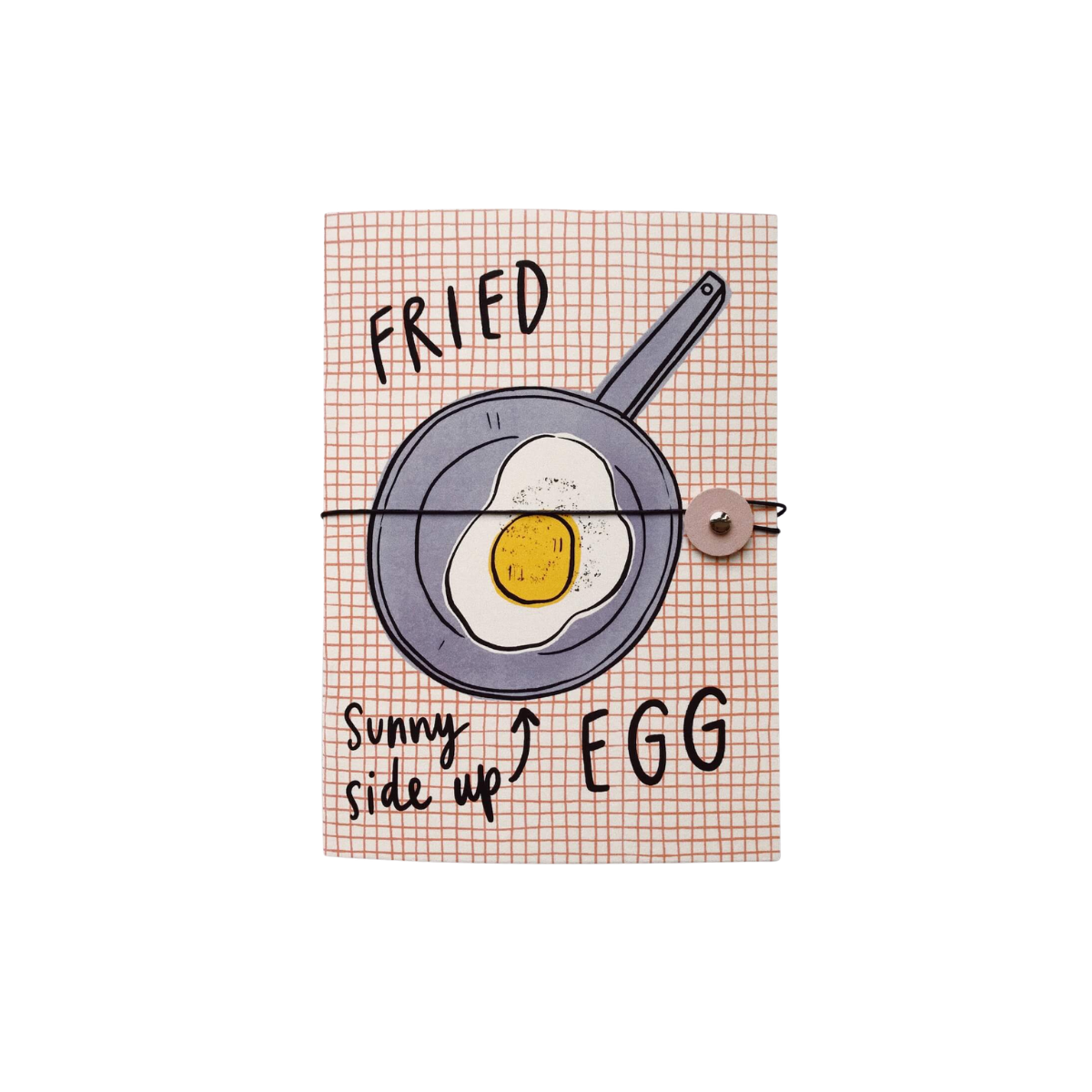 Piezīmju grāmata Fried Egg, tukšas, Paragraph-Manilla