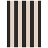 Zidpapīrs-Stripes,-Black-Beige,-50-cm-x-70-cm,-loksne