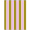 Zidpapirs-Stripes,-Olive-Pink,-50-cm-x-70-cm,-loksne