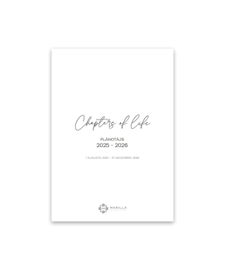 Manilla Chapters of life 2025/2026.gada plānotājs, lapu komplekts