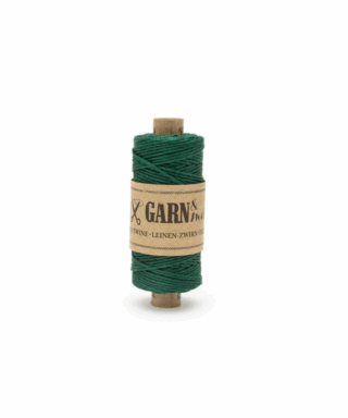 Aukla Hunter green, 100% lins, 1 m