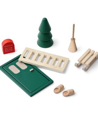 Dekoru komplekts Lena Elf Door, Garden green multi mix, Liewood