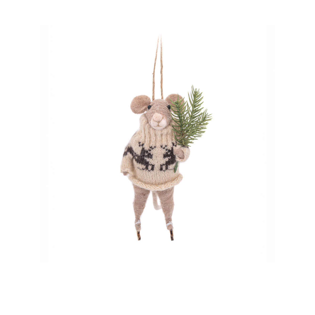 Filca-dekors-Ice-Skating-Mouse