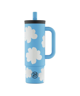 Krūze ar salmiņu Straw cup, 800 ml, Daydreaming, 24 Bottles