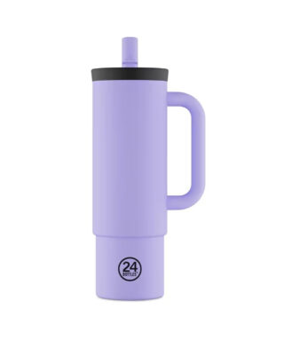 Krūze ar salmiņu Straw cup, 800 ml, Erica, 24 Bottles