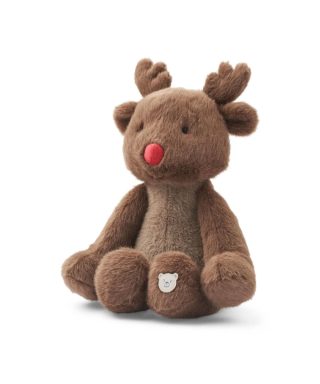 Mīkstā rotaļlieta Berto Reindeer Teddy, Pecan, Liewood