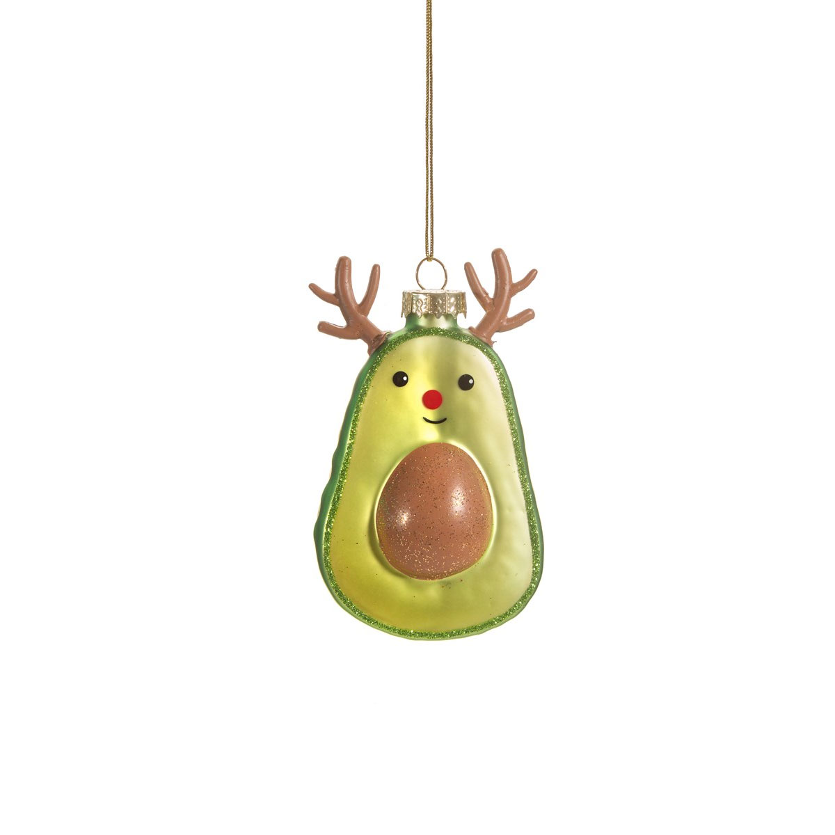 Stikla-dekors-Avocado-Deer