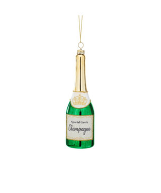Stikla dekors Luxe Champagne Bottle