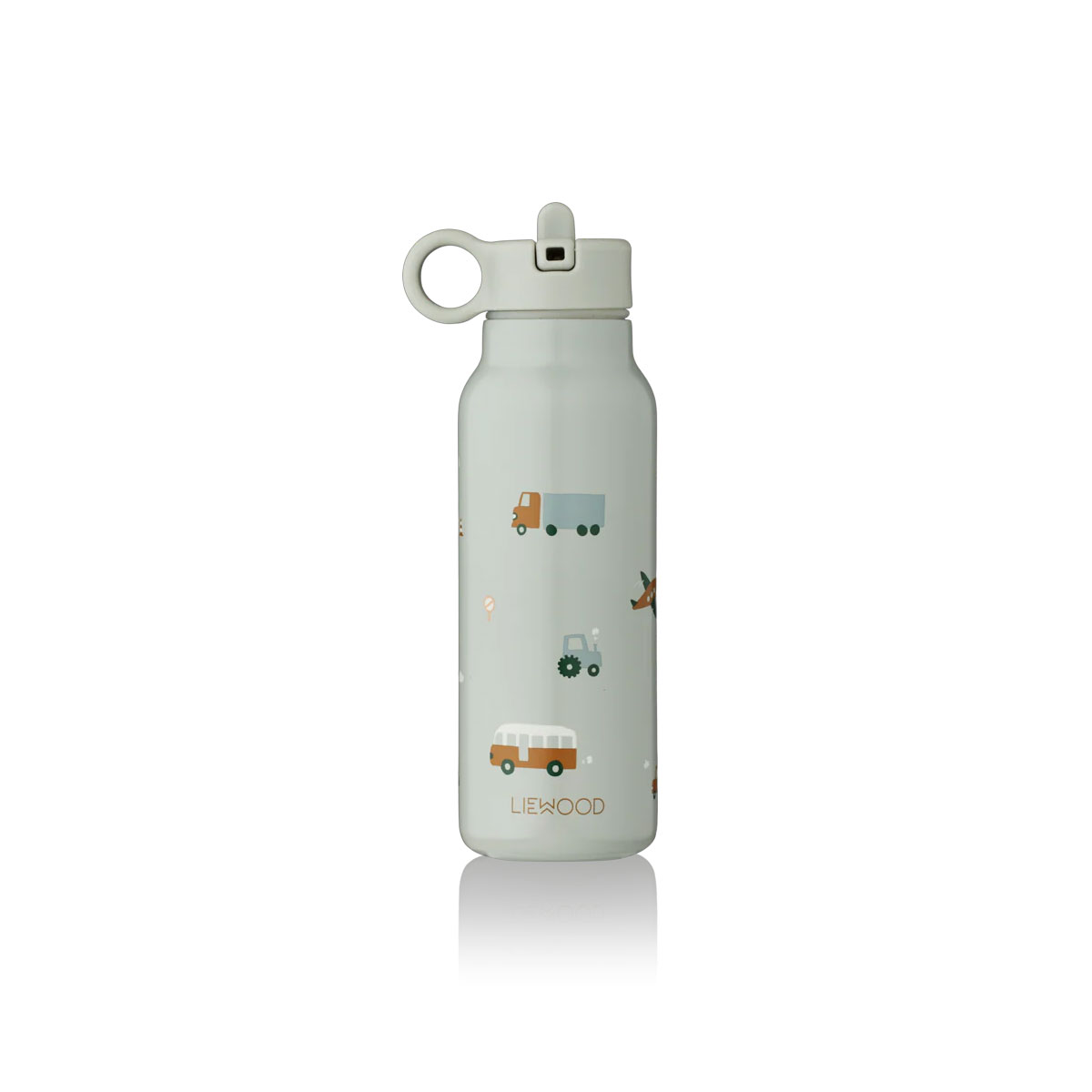 Udens-pudele-Falk,-Vehicles,-Dove-blue-mix,-350-ml,-Liewood