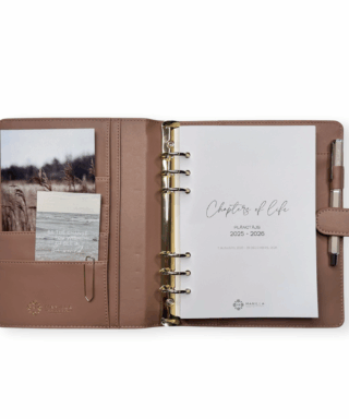 Plānotājs 2026 Blush, Earth, Chapters of life, Manilla