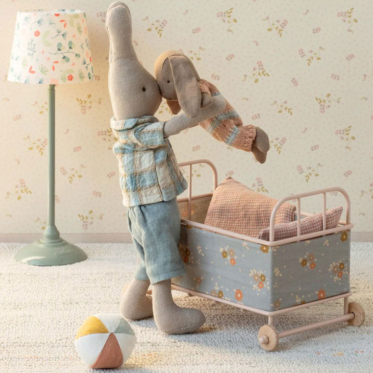 2_Rotalu-gultina-Cot-bed,-Powder,-Mouse,-Maileg