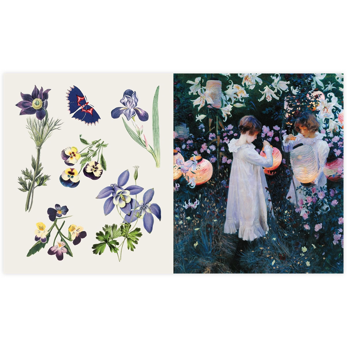 3_Gramata-The-Sticker-Treasury-of-Blooms-and-Butterflies Uzlīmju grāmata The Sticker Treasury of Butterflies and Blooms
