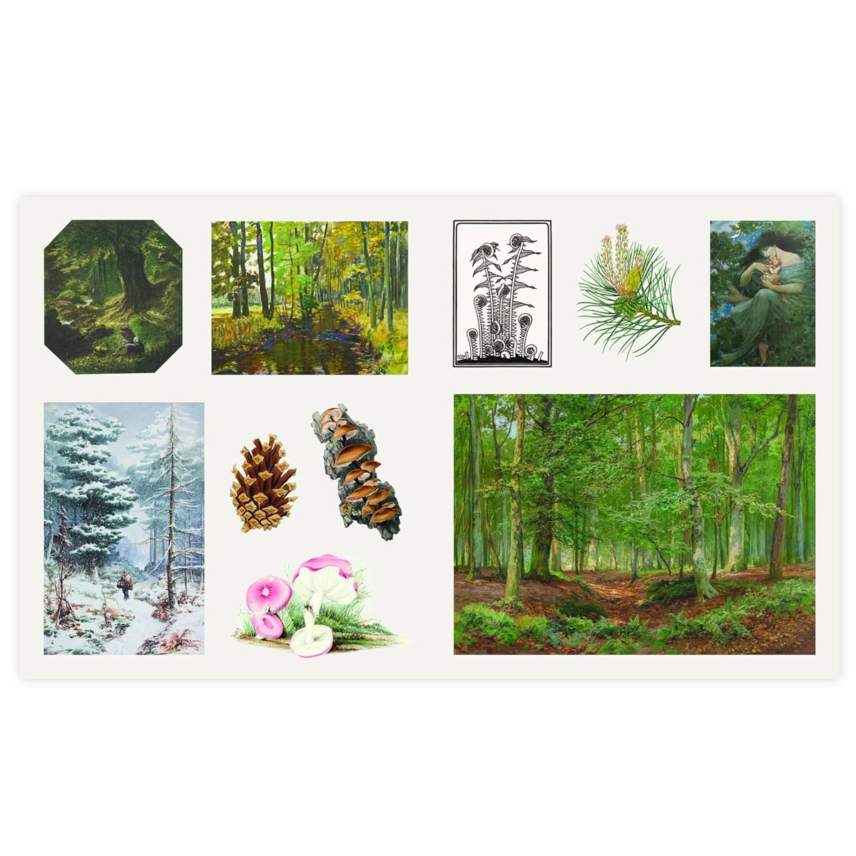 3_Gramata-The-Sticker-Treasury-of-Woodland-Adventures Uzlīmju grāmata The Sticker Treasury of Woodland Adventures