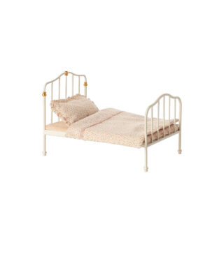 Gulta Vintage Bed, Mouse, Off White, Maileg